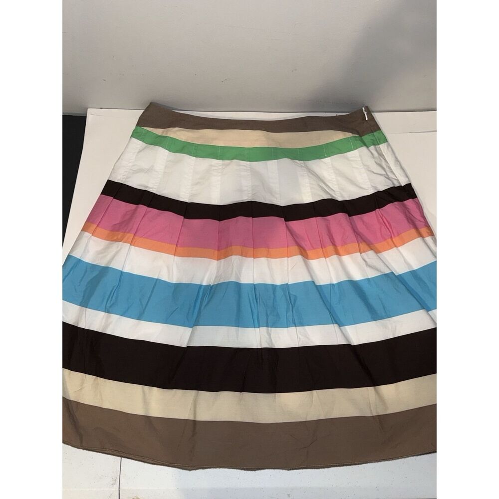 Talbots Women's Knee Length Skirt Striped Skirt Size 16